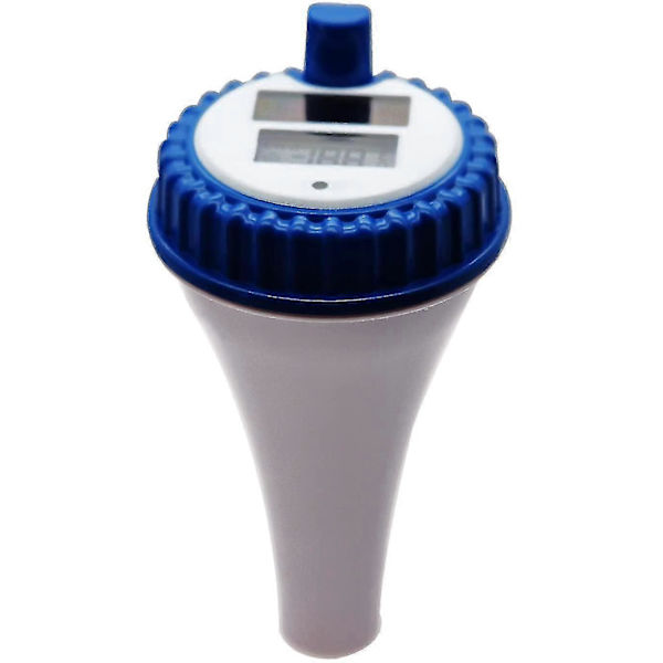 Trådlös pooltermometer vattentemperatur flytande pooltermometer med solenergi