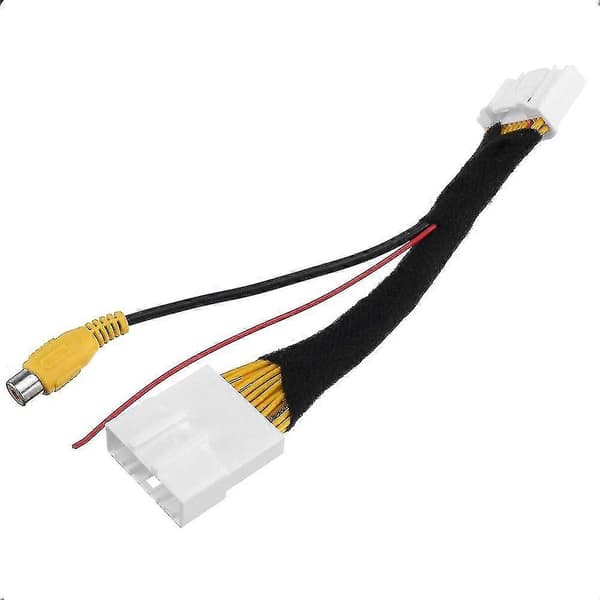 Bil 24pin Video Input Switch Bakkamera RCA Adapter Kabel Til Stepway Vivaro Dacia Sand