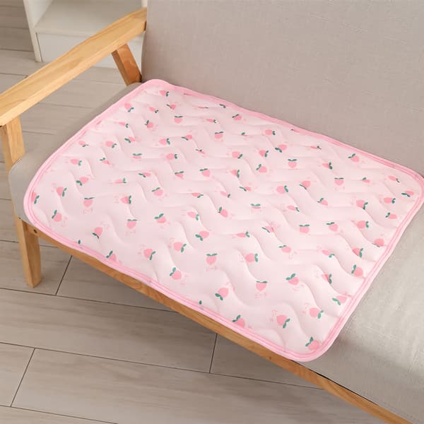 Kølepude til kæledyr, hund og kat, åndbar (Pink 60*50CM)