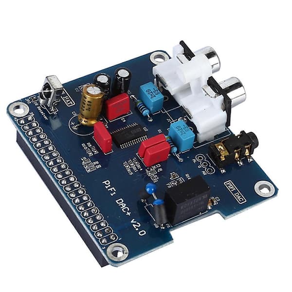 Pifi Digi Dac+Hifi Dac Lydkortmodul I2s Interface Til Raspberry Pi 3