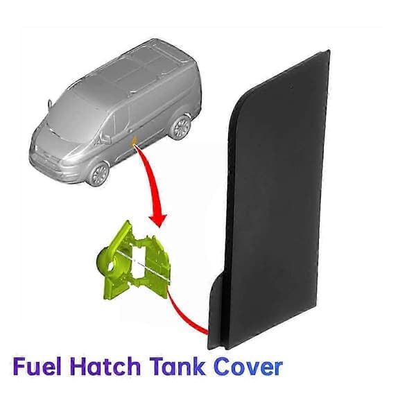 Tanklock för bränslepåfyllning till Transit Custom 12-16 BK21-V405A02-CD Tanklock Bränslepåfyllningslucka