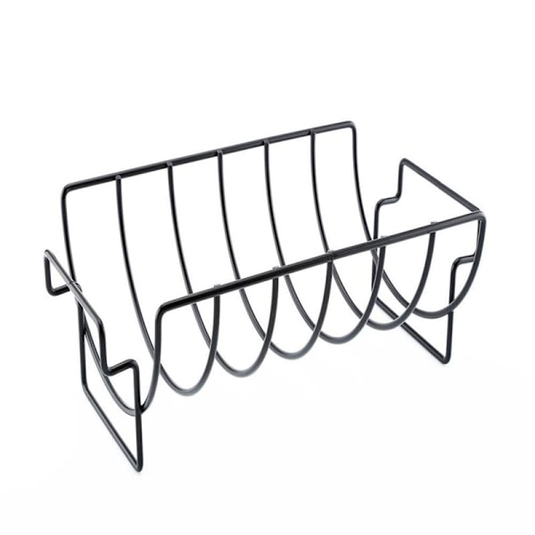 Ribbeholder, Non-Stick Grill Rib Stativ, for Utendørs Grillverktøy