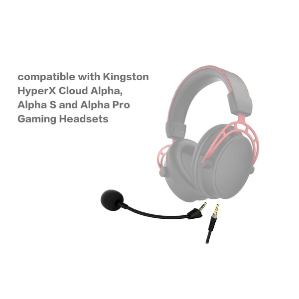 Korvaava pelimikrofoni HyperX Cloud Alpha Gaming Headsetille