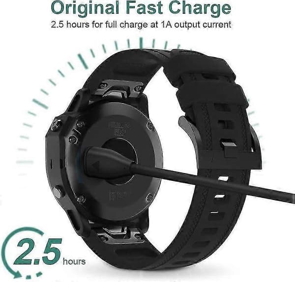 Hurtiglader Garmin Klokker - Universal Lader