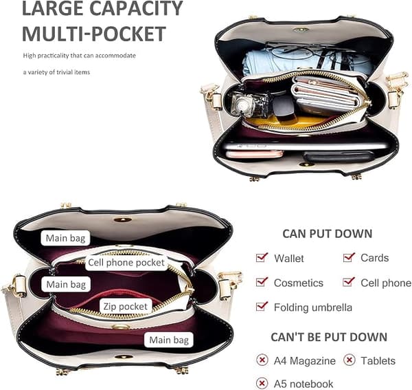 Fashion Handväskor för Kvinnor Kattformad Crossbody Väska (Vit)