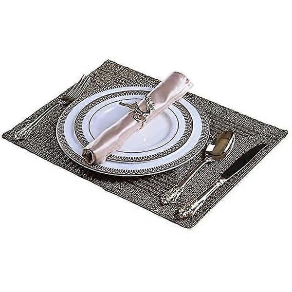 Guld Elg Chic Servietringe Kompatible Med Borddækning, Spisebord 8 stk.