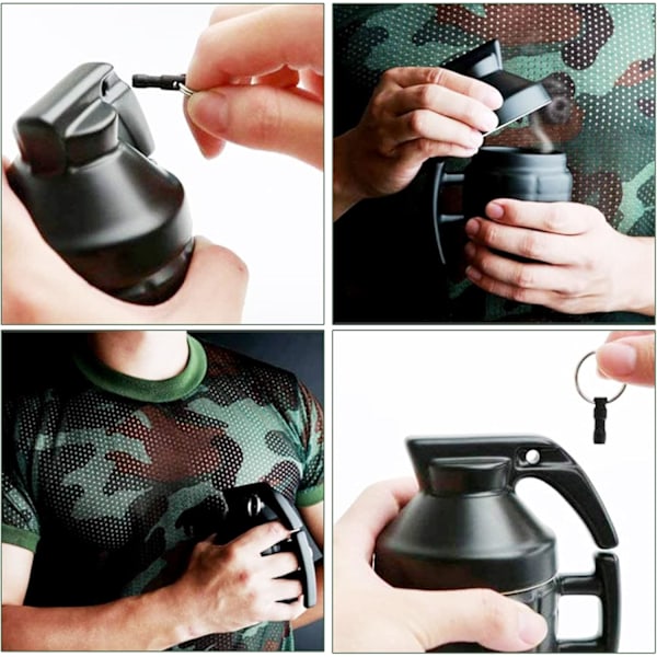Keramisk Søppelbøtte Kaffekopp, Porselen Tekopp med Håndtak og Resirkuleringshjul, Søppelbøttekopp, Gave til Menn, Kvinner, Venner, Brødre, 400ML (Grønn)