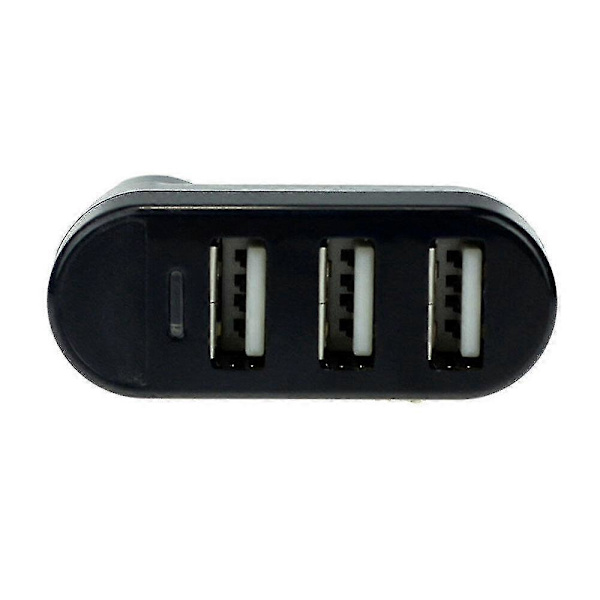 3 Porte Hub Usb 2.0 Mini Roterende Splitter Adapter Til PC Notebook Laptop Jan16 Drop