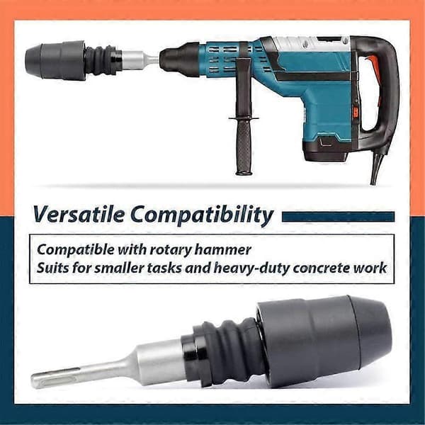 Adapter for SDS-Plus til SDS-Max 21 cm Lang Kompatibel med Borhammer Legert Stål Adapter