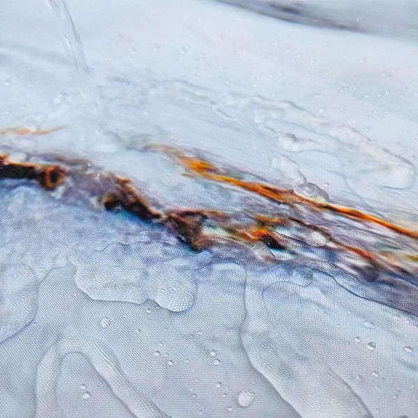 Badeforhæng til brusebad, vandtæt og skimmelbestandigt, 180 cm x 180 cm