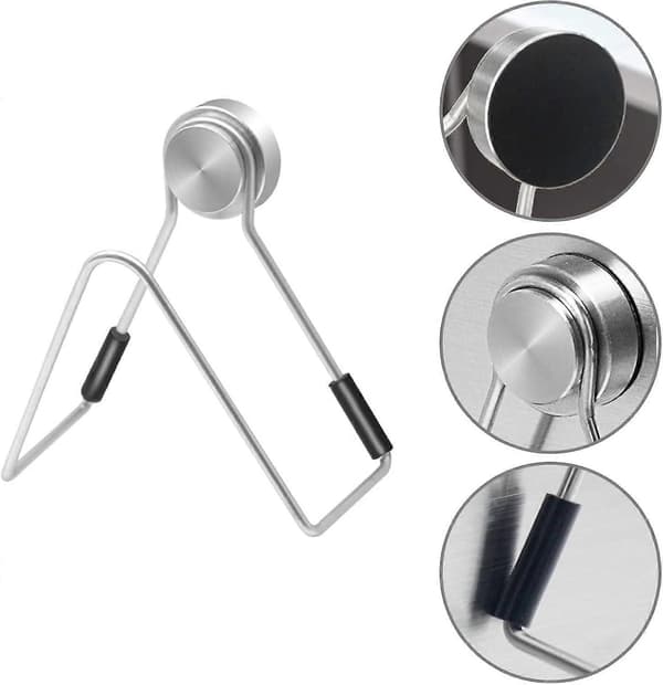 Magnetisk køkkensvamp holder uden boring, vask organizer