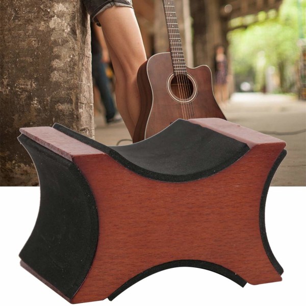 Mahogany neck Rest Support, Universal Desktop Stand Musical Instrument Repair Tool Playing Accessories Musical Instrument Accessories