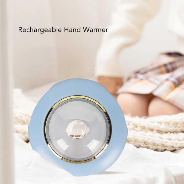 Elektrisk håndvarmer, lommehåndvarmer Cute Space Man for Outdoor (blå)