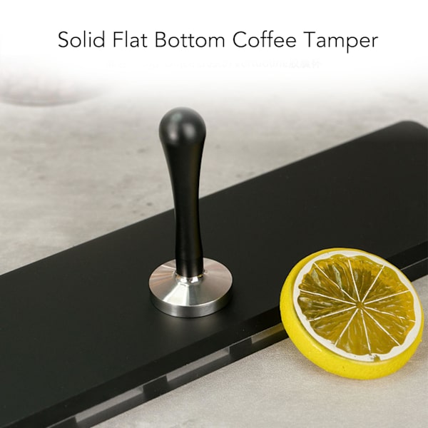 Kaffepress Kaffestamp Rostfritt Stål Platt Bas Kaffepress för Hemmabruk och Kommersiellt Bruk