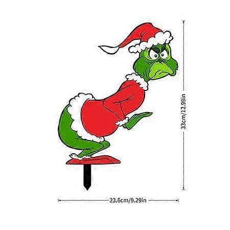 Juledekorasjoner Julehageskilt