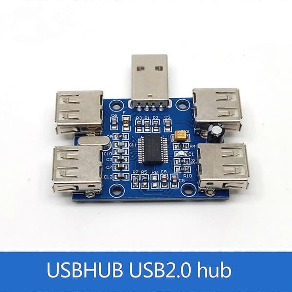 USB-hub 4 hunn USB-utvidelseskortmodul Drop Gl850g Smart Chip