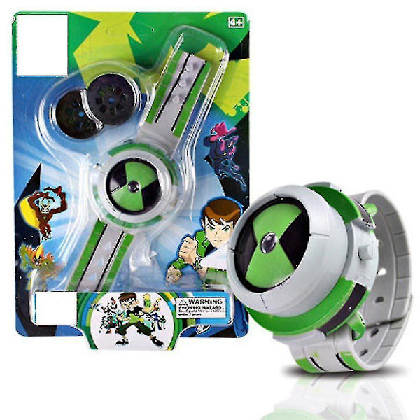 Ben 10 Projektor Klocka Omnitrix Jordens Beskyddare Armbandsur Leksak
