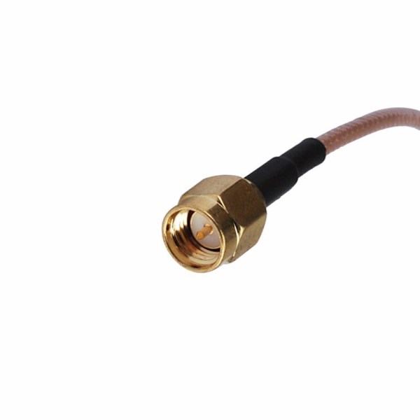 2 kpl / sarja kädessä pidettävä radioantennikaapeli UHF naaras - SMA uros