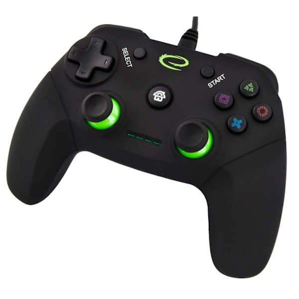 Esperanza - Handkontroll för PC/PS3, GX550 - Svart
