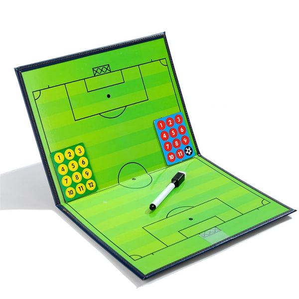 Ammattimainen jalkapallovalmennuslauta, taitettava magneettinen nahka 4b4f  | Fyndiq