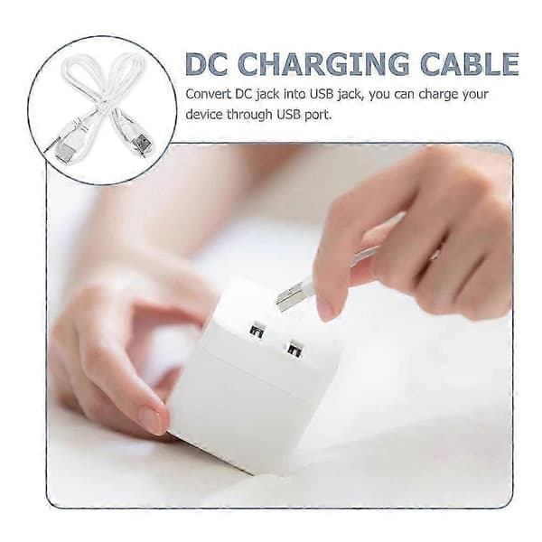 2 st Ersättnings DC Laddningskabel | USB Laddningssladd - 2.5mm