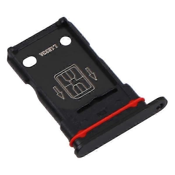 For OnePlus 9 Pro 5G OEM SIM-kortskuffholder Erstatningsdel (uten logo) - Svart