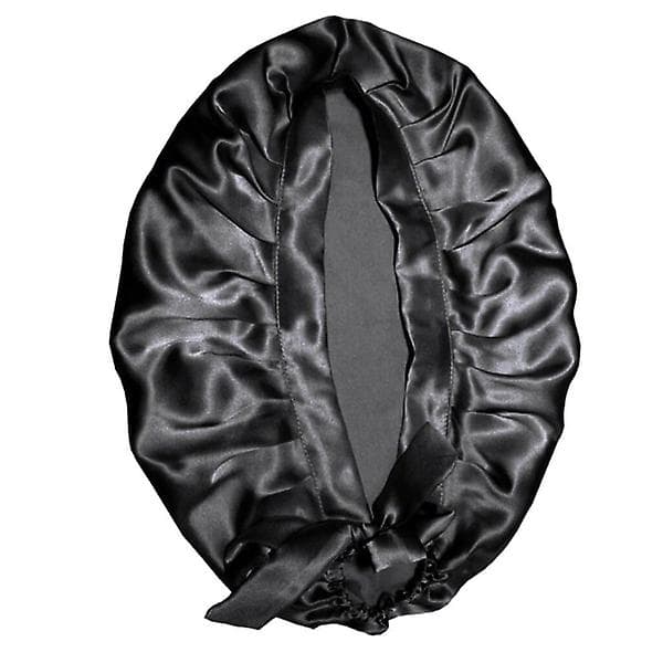 Cap Real Silk - Skyddar ditt hår medan du sover svart