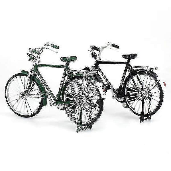 1:10 Legering Klassisk Retro Cykel Model Ornament-yujia