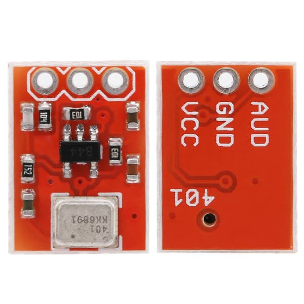 1.53.3VDC ADMP401 Mikrofonimoduuli DIY-levy PCB 1.3 x 1cm