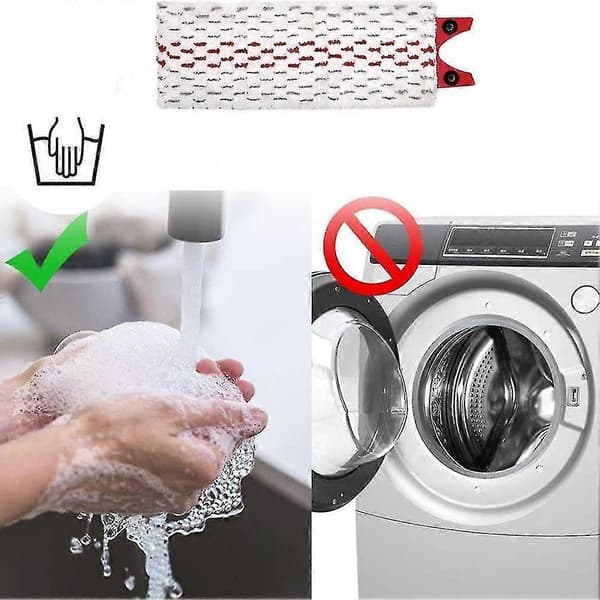 6 st Mikrofiber Refill Moppdynor Ersättning För Vileda 1-2 Mopp