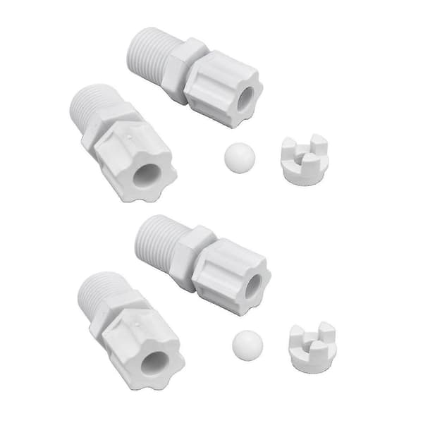 HAYWARD CL200 CL220 Tillbehör för poolrengöring - 2-pack Inloppsadaptermontering med Ch