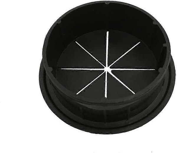 Sæt med 6 fleksible kabelgennemføringer i plast, 60 mm i diameter - Sort
