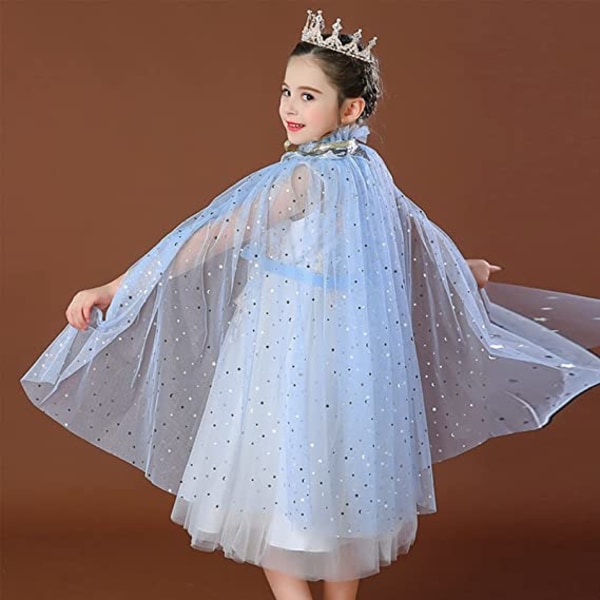 Princess Cape Fargerik Princess Cloak, Princess Dress，L
