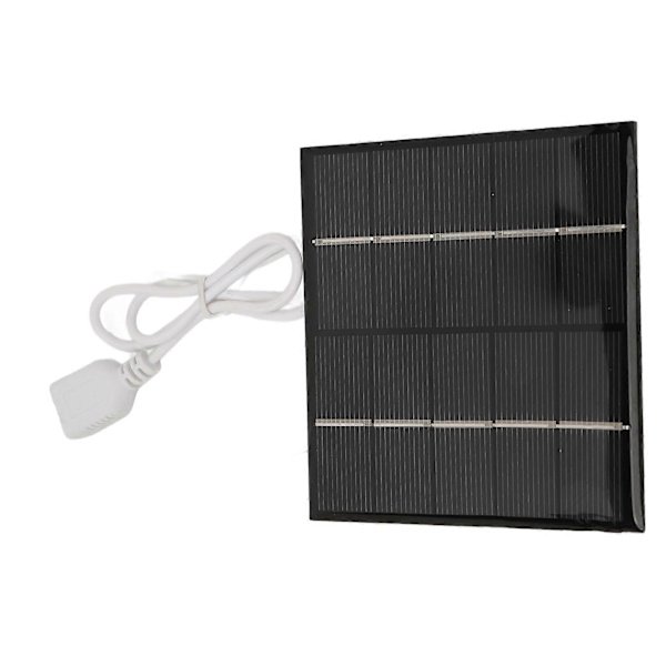 Mini USB Bærbar Lett Polycrystalline Silisium Lite Solcellepanel 5V 1.2W for Mobiltelefon