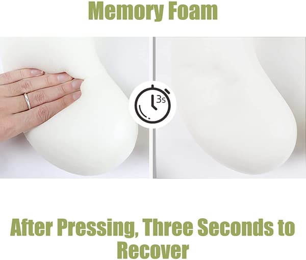 Søt Reisepute for Barn og Voksne, Memory Foam