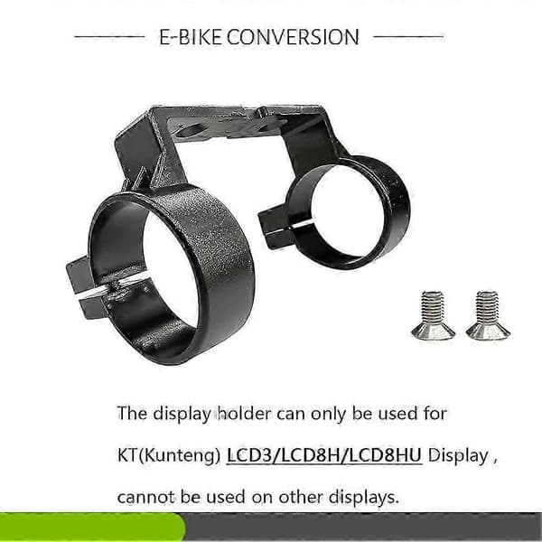 Displayhållare Fäste Elektrisk Cykelsystem Displayfäste för Ebike KT LCD 3 LCD3U LCD8H LCD8H.
