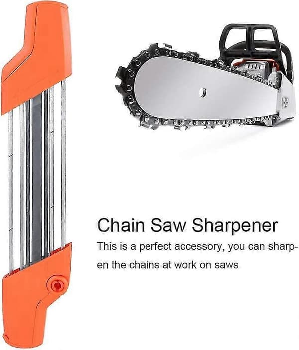 2-i-1 kædesliber 3/8inp 4,0 mm kædesav kædeslibeværktøj passer til Stihl 56057504303