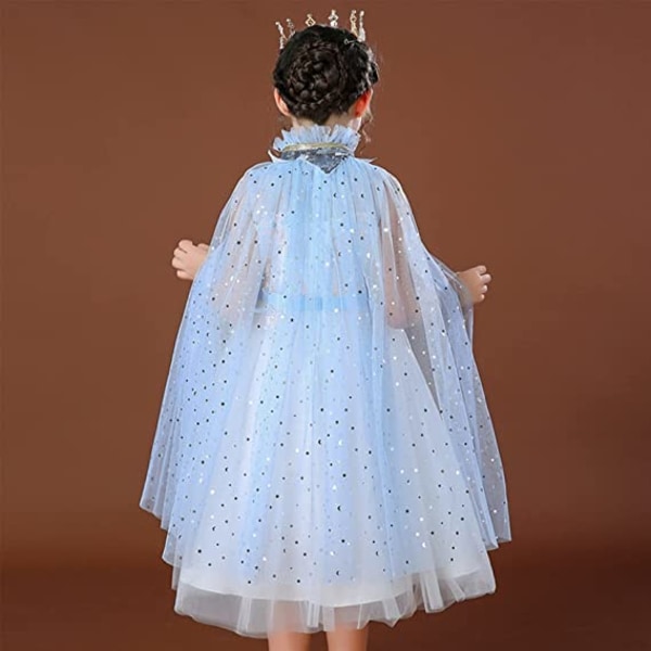 Princess Cape Farverig Princess Cloak, Princess Dress, M