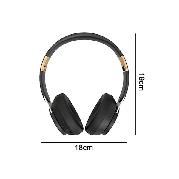 Langattomat kuulokkeet, Bluetooth-kuulokkeet mikrofonilla black