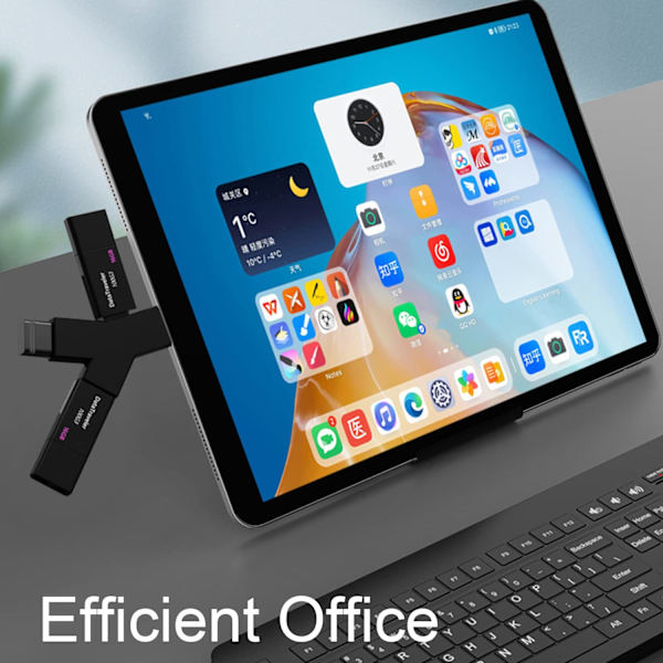 USB-keskitin, 3-porttinen jakokeskitin (2 USB 2.0 + USB 3.0)
