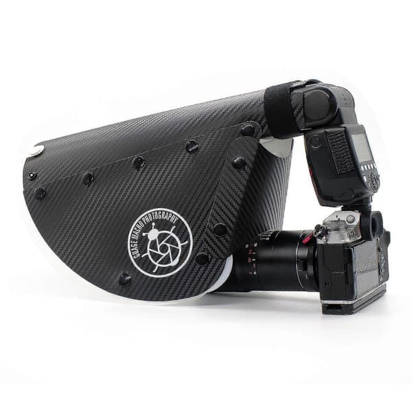 Makro Diffuser Reflektor Mykt Lys Deksel For Canon 100 Sony 90 Nikon 105 Objektiv NY
