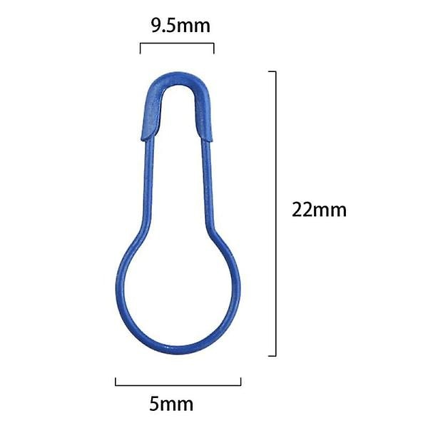 Högkvalitativa Metall Stickmarkörer - Pack med 100 Flerfärgade