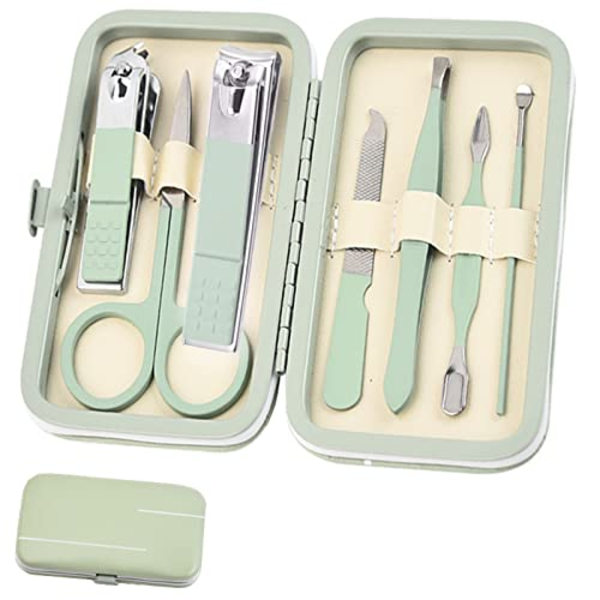 Manikyrset Nagelsax Set Fashion Nagelvård Verktyg, Professionell Rostfritt Stål Pedikyr Manikyrset Tjejer Grooming Kits
