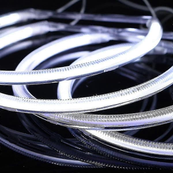 4x Ccfl Angel Eye Halo Led Ring Lys Hvid Ikke-projektor Til E46 3 Serie