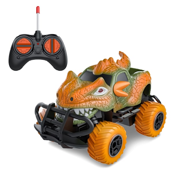 Taaperoiden lelut 4-5-vuotiaille pojille RC-auto Kauko-ohjattavat kuorma-autot 3-4-vuotiaille lapsille, syntymäpäivälahjat Esikoululelut Autot RWD 1/43-asteikko (Oranssi) orange