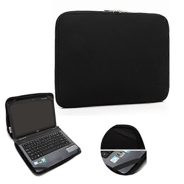Fire hjørner med elastisk bånd, dykkermateriale, laptop-sleeve, dataveske, størrelse: 14 tommer