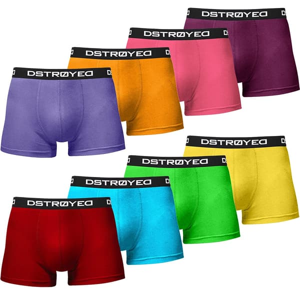 Boxer Shorts til mænd - 4-pak underbukser mænds undertøj