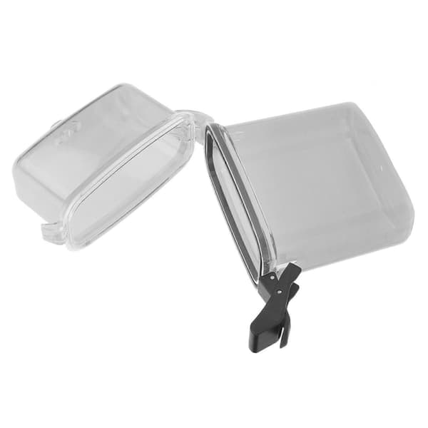 Undervandsforseglingboks til kajak med rebkrog til surfing og kano, transparent plastik