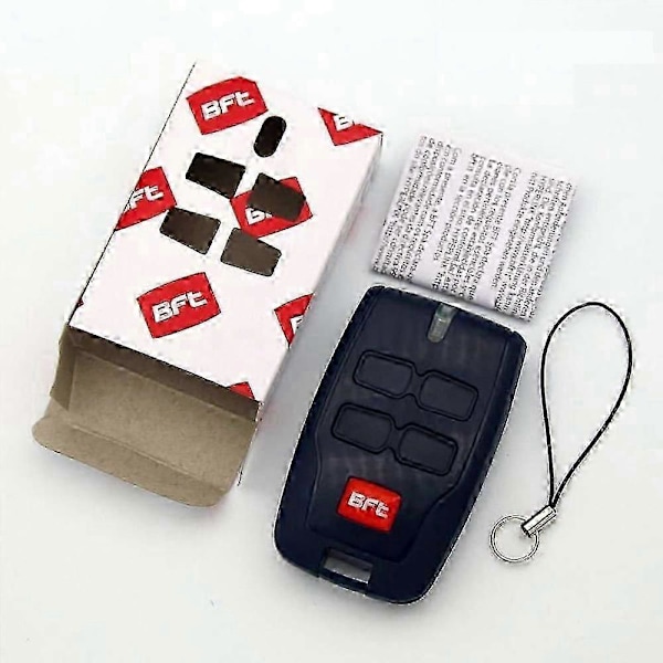 BFT 433.92MHz Grind Garageports Sändare Fjärrkontroll Nyckelbricka Klonkopia Nyckel 4 button