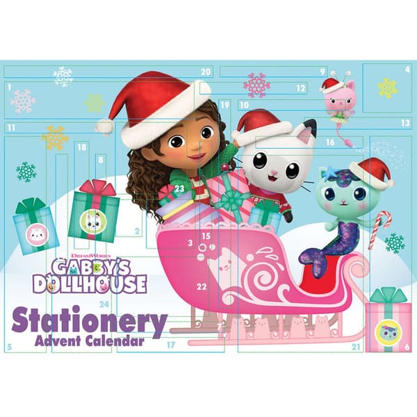 Gabby's Dollhouse Adventskalender Sett One Size Rosa/Blå Rosa/Blå